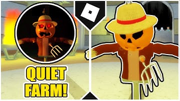 How to get "QUIET FARM" BADGE + SCARECROW MORPH in ACCURATE PIGGY ROLEPLAY! [ROBLOX]