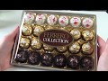 Ferrero Chocolate Collection [UNBOXING] (Rocher / Rafaello / Rondnoir)