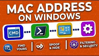 Every Way to Get Your MAC Address on Windows (CMD, PowerShell, Control Panel and Windows Setting)