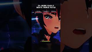 C6 SKIRK EASILY BEATS THE TRIPLE FATUI LOCAL LEGENDS | GENSHIN IMPACT