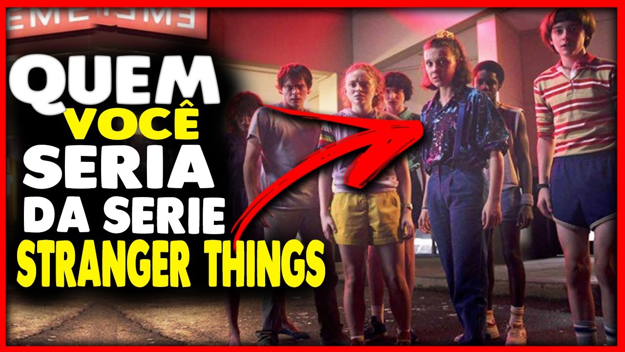 Descubra quem você é no elenco da série Stranger Things - Entretenimento -  R7 Famosos e TV