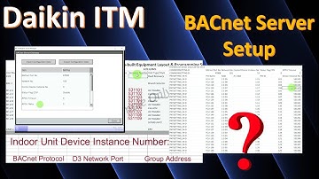 Daikin ITM BACnet Server Setup - 12-24-2021 [NOT the BACnet Client LOL]