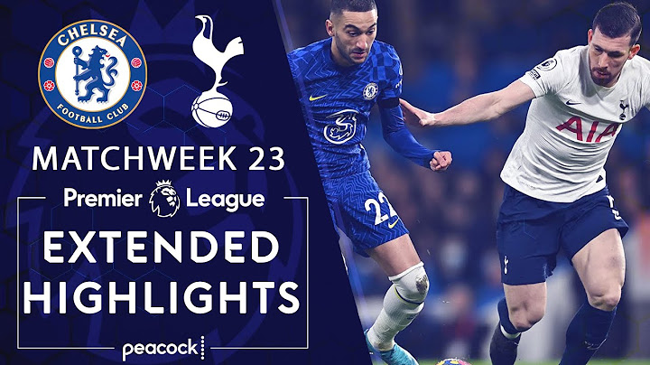 Chelsea v. Tottenham Hotspur | PREMIER LEAGUE HIGHLIGHTS | 1/23/2022 | NBC Sports