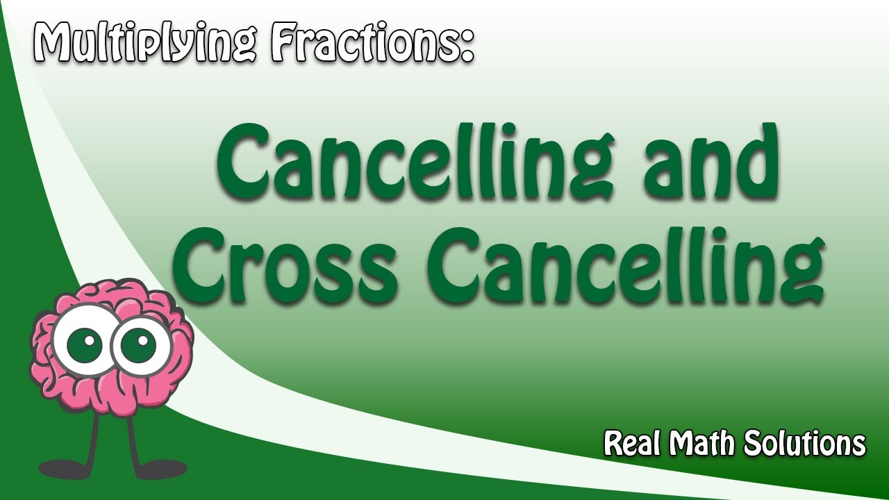 Multiplying Fractions With Cross Canceling Worksheet Answers - Ivuyteq