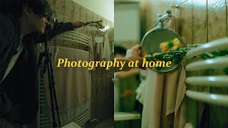 Film Photography at Home - Still Life and Self Portraits on FujiPro 400H