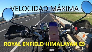 Velocidad Máxima Royal Enfield Himalayan Euro5 / BS6 /2021 by Pitika Adventurer 59,973 views 2 years ago 8 minutes, 59 seconds