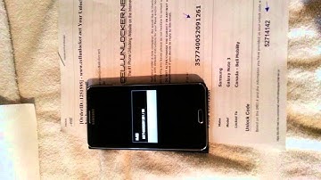Samsung Galaxy Note 3 phone unlock with cellunlocker.net