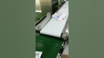 Automatic weighing and rejection of bagged salt in 2025. #weighingscale #weightscale #factory