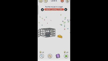 Brain Out 2 Level 6 | Put The Mouse In A Cage | Solution