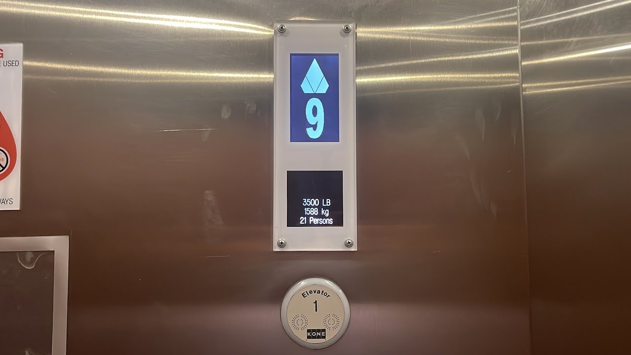 Kone MonoSpace Elevators at University View Apartments - Tower 2, College Park, MD