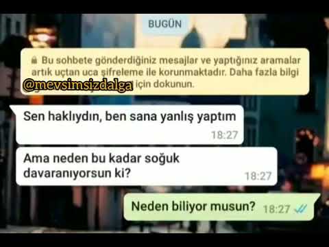 WhatsApp DUYGUSAL MESAJ'LAŞMA