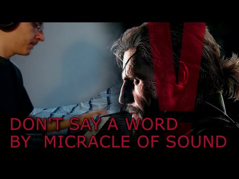 Miracle of Sound - Don't Say a Word [Piano Cover]