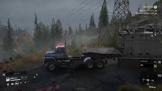SnowRunner  26 4   Not A Drill   Deliver to the Drilling Site Construction Rig Semi Trailer