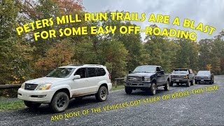 Offroading in Edinburg VA at the Peters Mill Run Trails