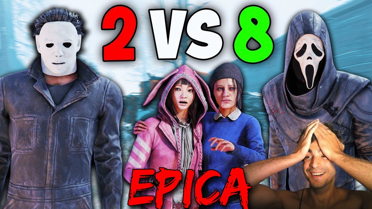 Partida más EPICA de 2 VS 8 - DEAD BY DAYLIGHT Gameplay Español - YouTube