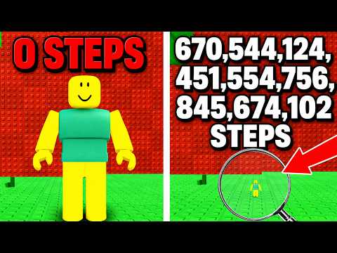 I Became the SMALLEST Player in +1 Shrink Per Step!