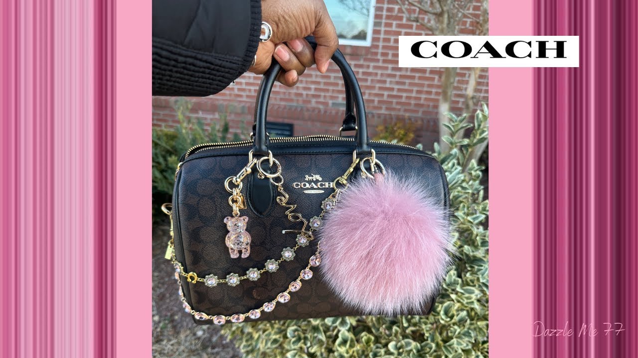 Что в моей сумке? COACH Large Rowan 🩷💕💘