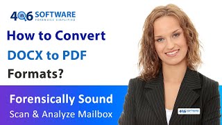 Know-How to Convert DOCX Files to PDF File Format by Using the DOCX to PDF Converter Software
