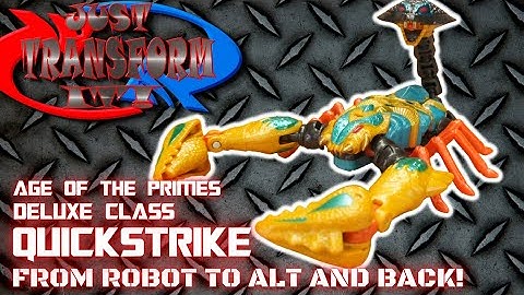JUST TRANSFORM IT!: Age of the Primes Deluxe Quickstrike