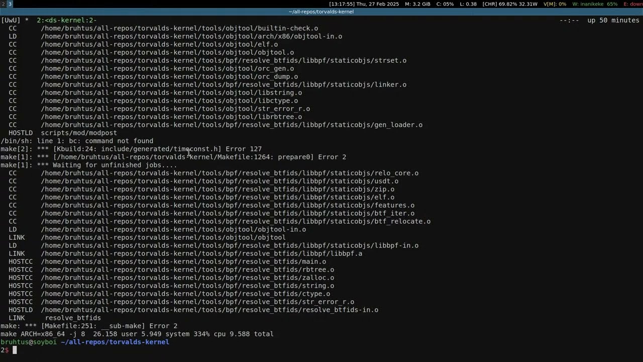 Try Compile Linux Kernel (Part 3)