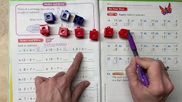 Go Math Chapter 8 Lesson 1 "Add and Subtract Within 20"