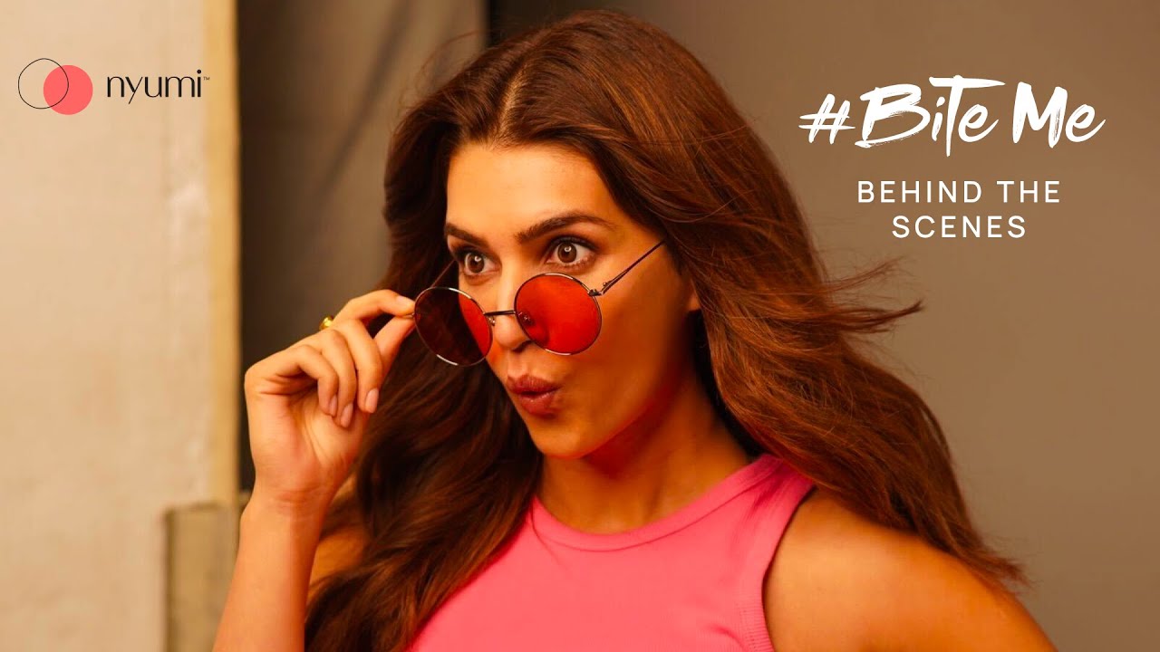 Behind The Scenes of #BiteMe ft. @KritiSanon