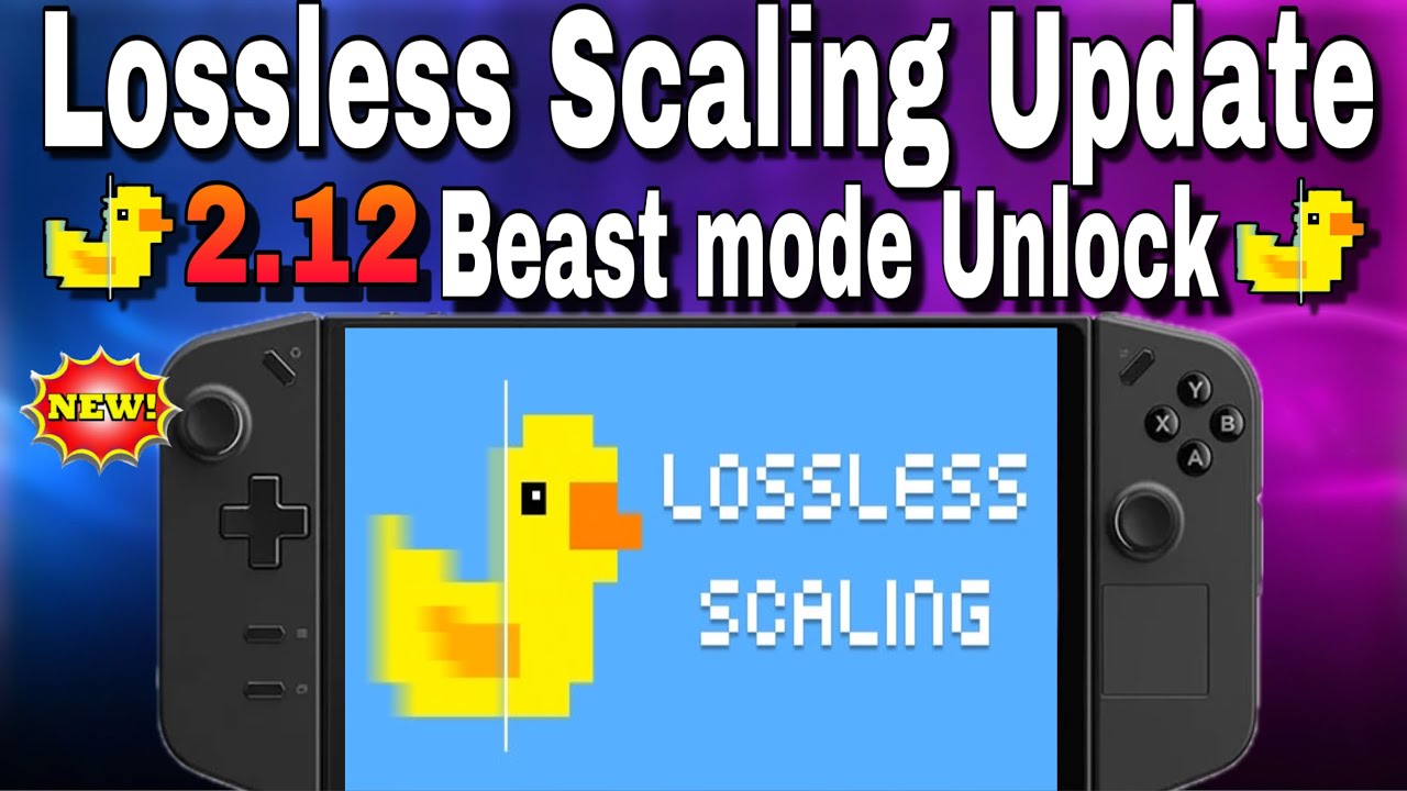 Lenovo Legion Go Lossless Scaling Update 2.12 Resolution Scale Is ...