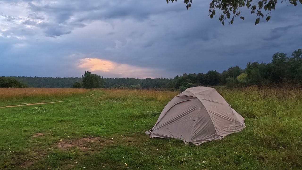 Сплав по Москве - реке. Отдых на природе с палатками в выходные.