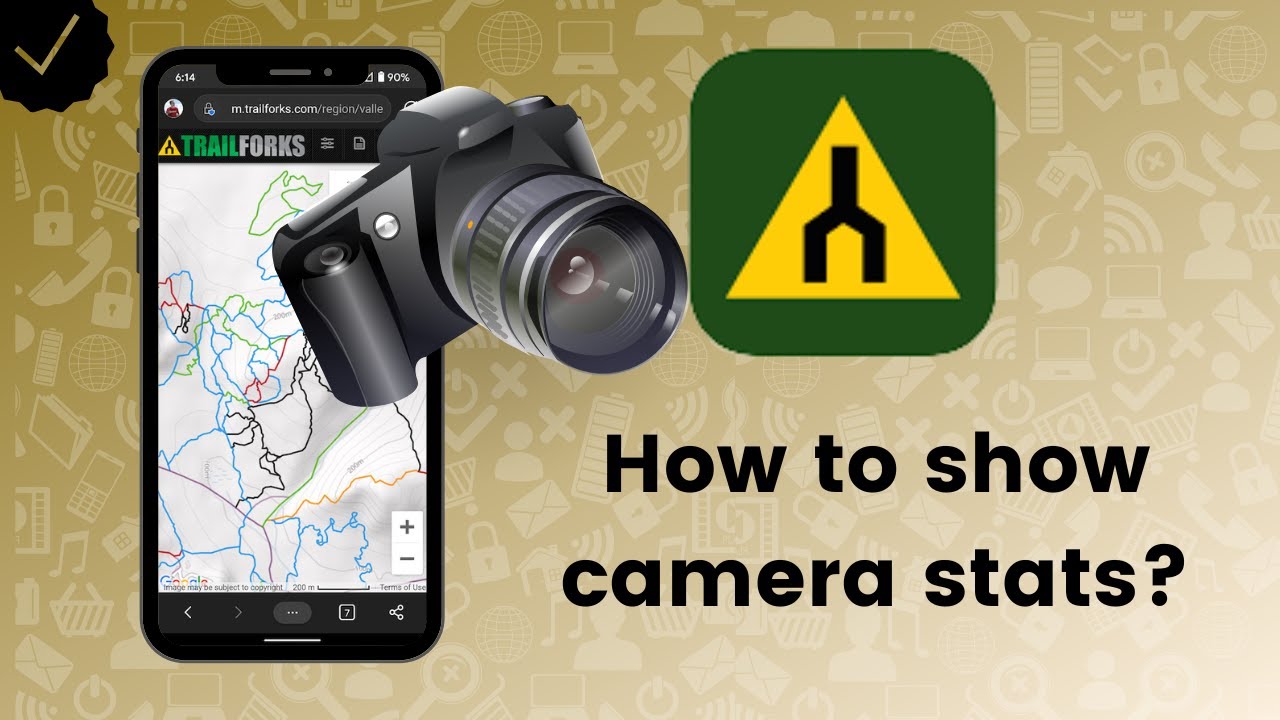 How To Show Camera Stats On Map In Trailforks YouTube