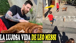 ASÍ ES UN DÍA EN LA HUMILDE Y MILLONARIA VIDA DE LIONEL MESSI