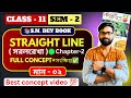 সরলরেখা Chapter 2 | একবার দেখলেই বুঝবে! Full Concept + S.N Dey Solution | Class 11 Math Lecture 1