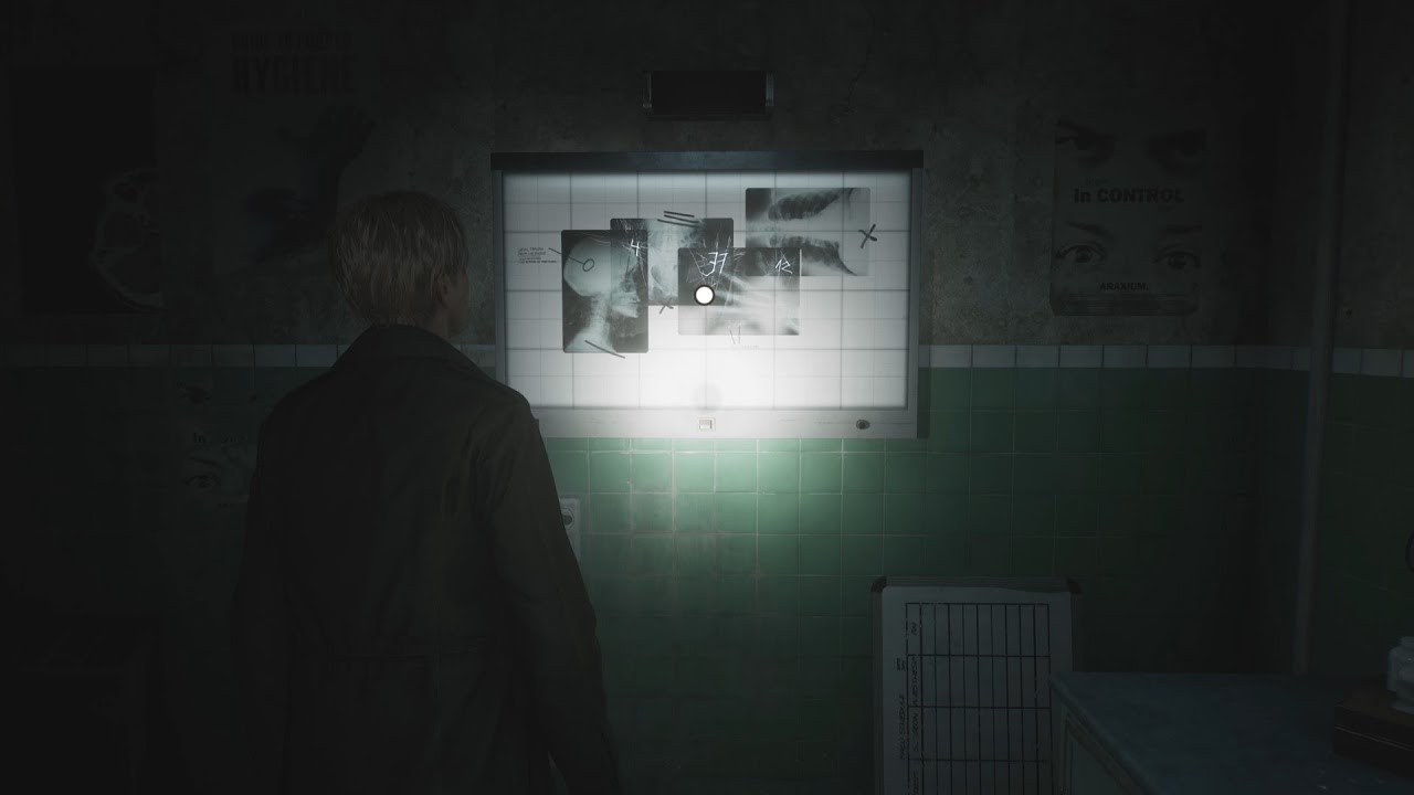 Silent Hill 2: Room D1 Combination Lock - X Ray Room Puzzle
