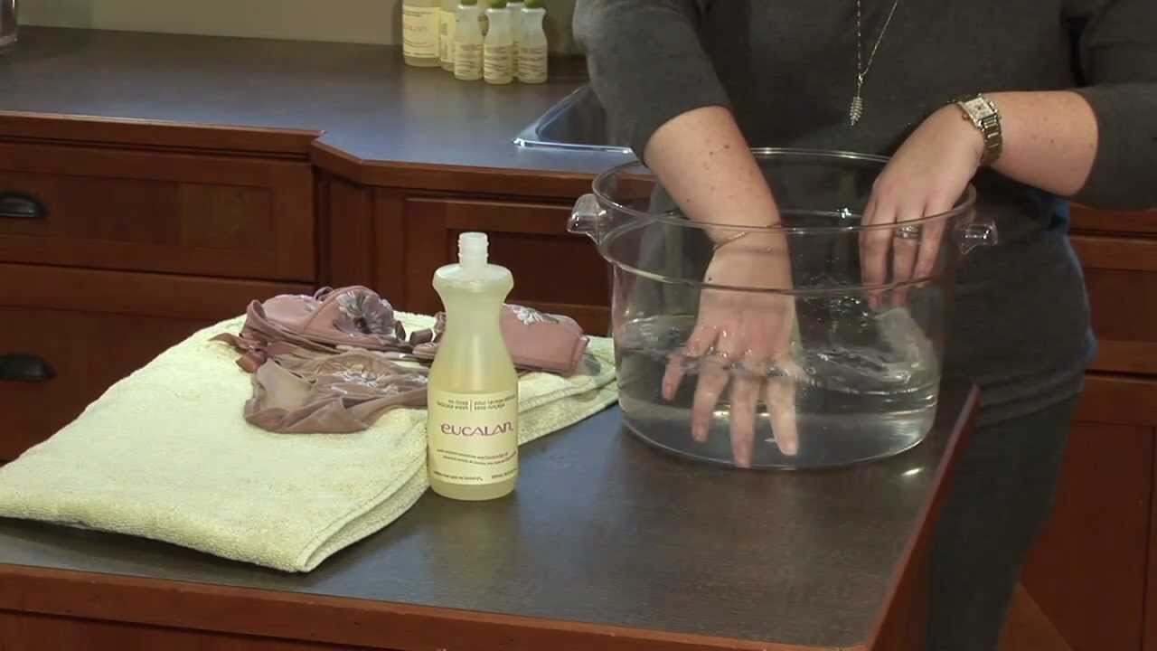 How to: wash lingerie - YouTube