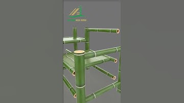 Ghế tre liền bàn phiên bản cải tiến – Chắc chắn & đẹp mắt hơn bao giờ hết! #TreTrucNgocDuong #DIY