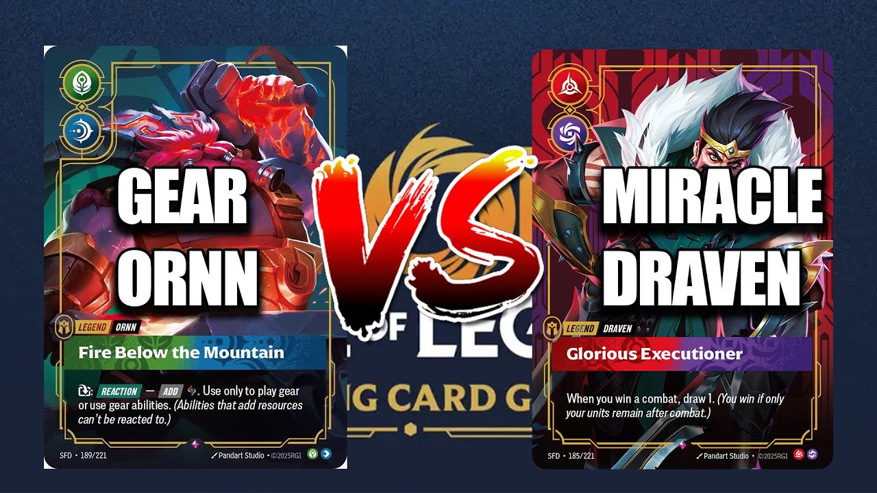 GEAR ORNN VS MIRACLE DRAVEN (Bo1) [DEUTSCH/GERMAN]