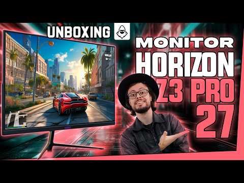 Unboxing Mancer Horizon Z3 Pro Gaming Monitor, 27", VA, FHD, 1ms, 180Hz, HDMI/DP