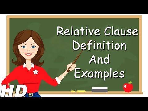 What Is A Relative Clause | Relative Clause Definition And Examples | Clauses And It&rsquo;s Types