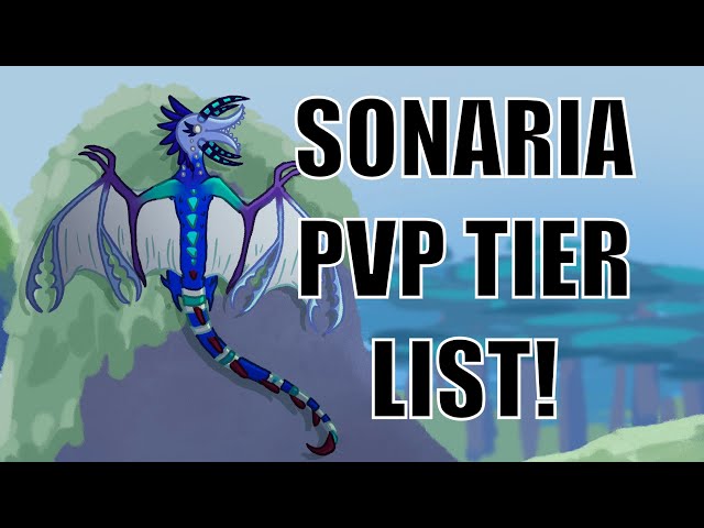 PVP Tier List! Roblox Creatures of Sonaria (OUTDATED) 