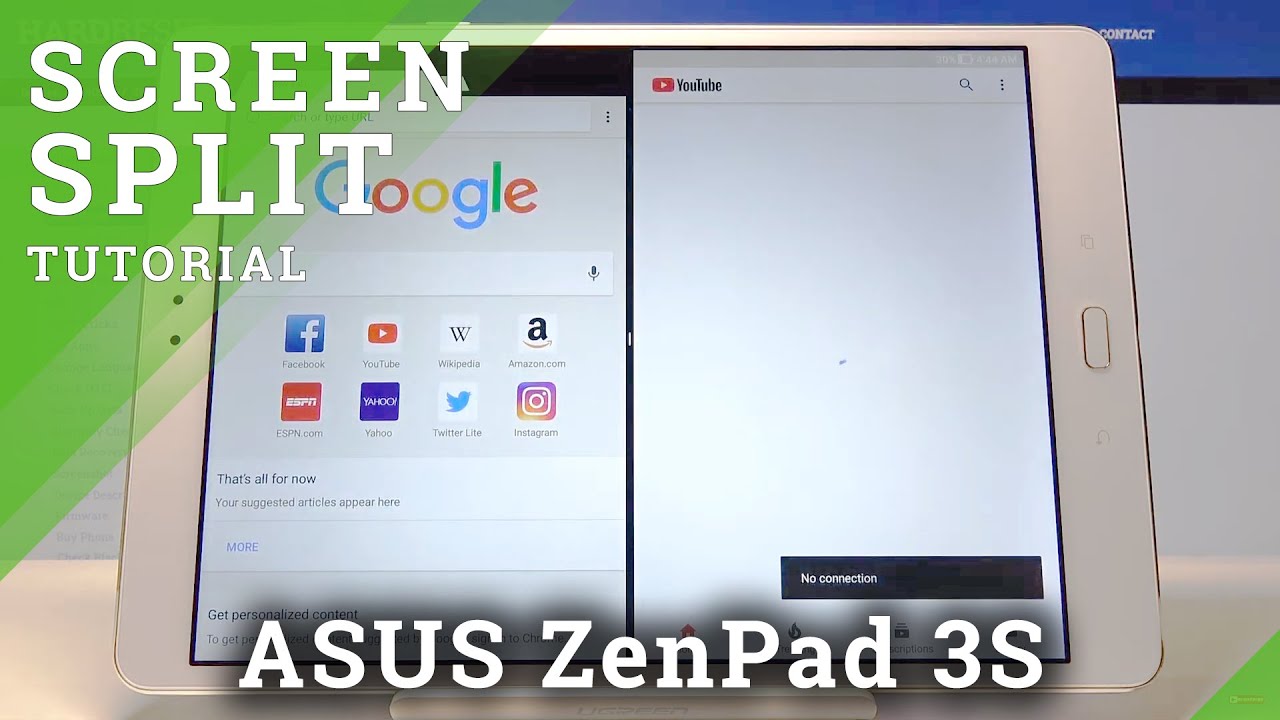 how-to-use-split-screen-in-asus-zenpad-3s-create-double-screen-youtube