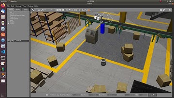 Ros Gazebo -ARIAC Project-Pick and place