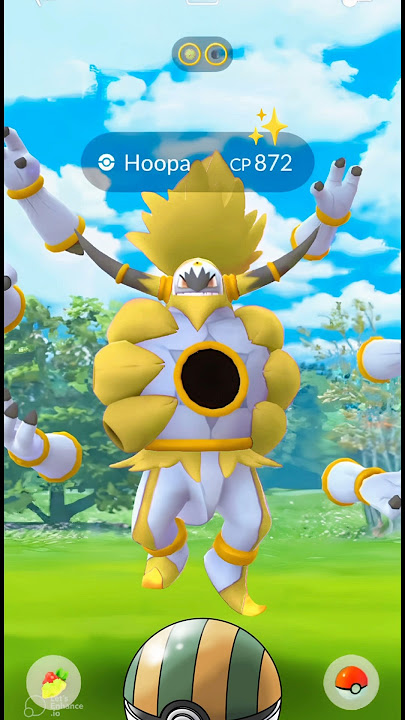 When I Got Hoopa Unbound Without Raid in #pokemongo