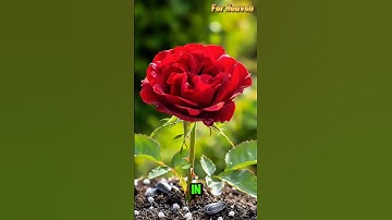Unbelievable! A Single Seed Becomes a Beautiful Red Rose in 8 Seconds 🌹✨ | Real Time-lapse Magic