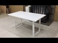 特注ダイニングテーブル　ホワイト