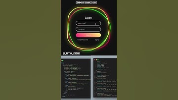 Login Page | Css Animation #rehan #coding #webdeveloper #codingresources #css #html