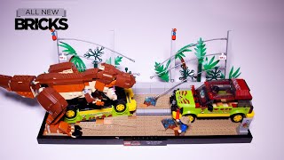 Lego Jurassic Park 76956 T. Rex Breakout Speed Build