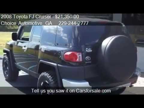 2008 Toyota Fj Cruiser Suv For Sale In Valdosta Ga 31601 At Youtube