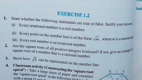 Class 9th maths l Exercise 1.2 l English medium l NCERT l Solution l Number system l Ex 1.2 cbse