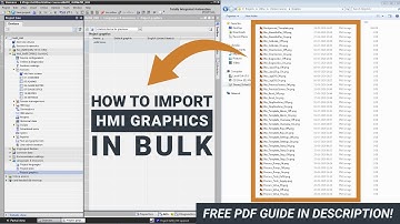 How to Import HMI Graphics in Bulk in TIA Portal (A little trick few people know about...)