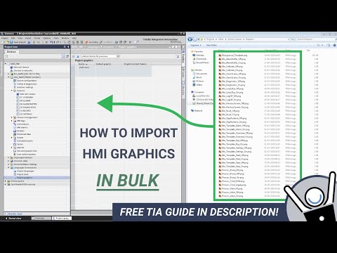 How to Import HMI Graphics in Bulk in TIA Portal (A little trick few people know about...)