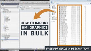 How to Import HMI Graphics in Bulk in TIA Portal (A little trick few people know about...)